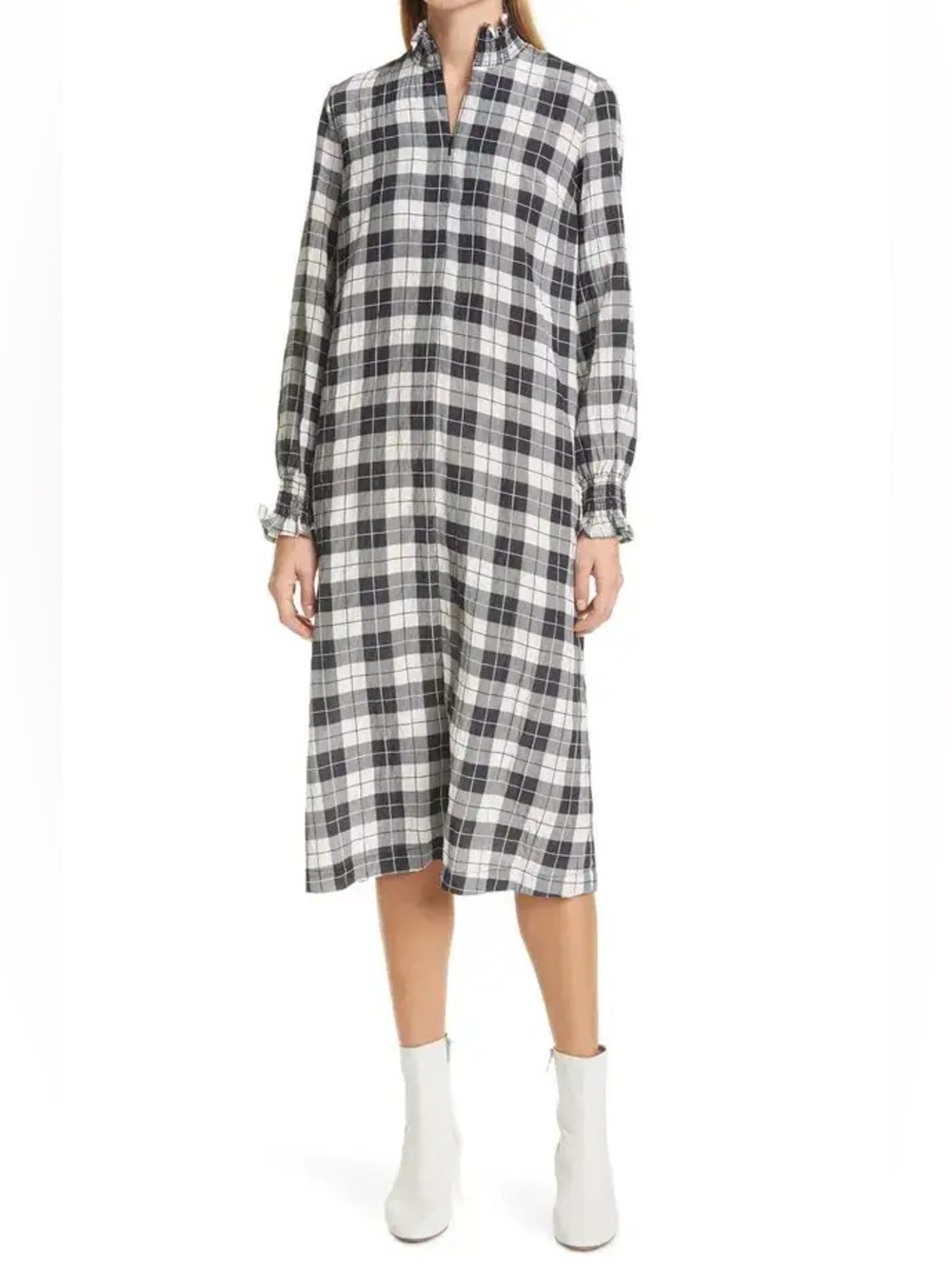 Baum Und Pferdgarten Anamay Check Shift Dress